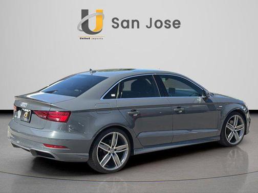 Nano Gray Metallic 2018 Audi A3 2.0T Premium