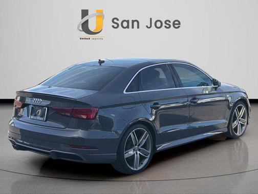 Nano Gray Metallic 2018 Audi A3 2.0T Premium