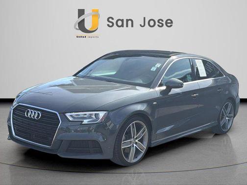 Nano Gray Metallic 2018 Audi A3 2.0T Premium