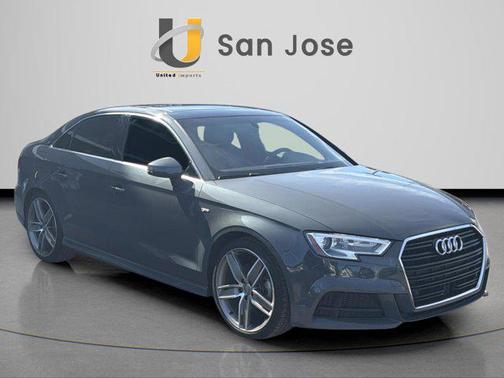 Nano Gray Metallic 2018 Audi A3 2.0T Premium