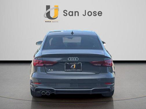 Nano Gray Metallic 2018 Audi A3 2.0T Premium