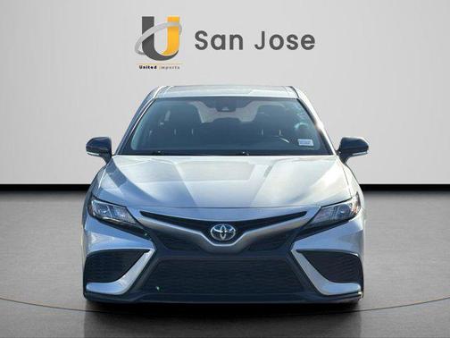 Celestial Silver Metallic 2022 Toyota Camry Nightshade Edition Hybrid