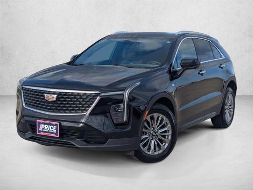 Stellar Black Metallic 2025 Cadillac XT4 Premium Luxury