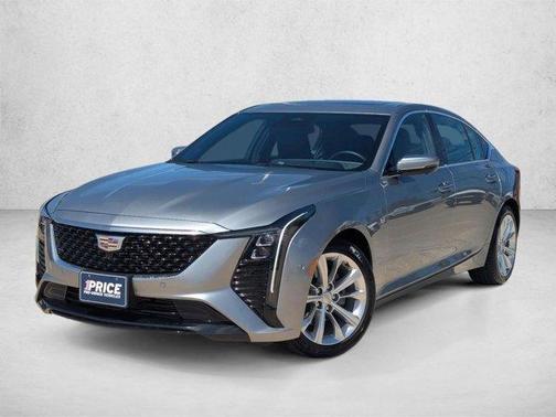 Silver Metallic 2025 Cadillac CT5 Premium Luxury RWD