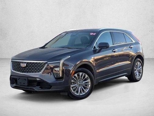 Midnight Sky 2025 Cadillac XT4 Premium Luxury