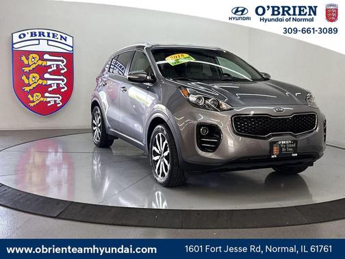 Mineral Silver 2018 Kia Sportage EX