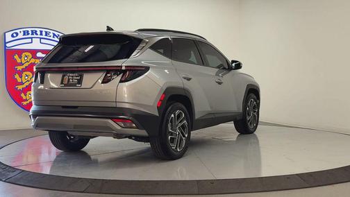 Shimmering Silver 2025 Hyundai TUCSON Hybrid Limited