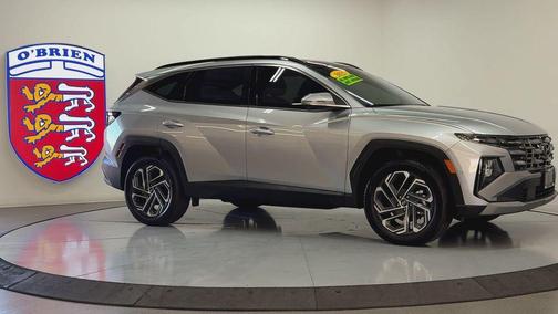 Shimmering Silver 2025 Hyundai TUCSON Hybrid Limited