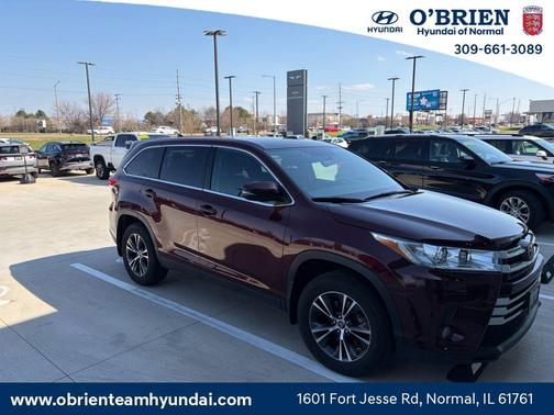 Ooh La La Rouge Mica 2019 Toyota Highlander LE Plus