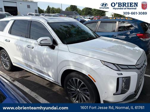 Hyper White 2025 Hyundai PALISADE Calligraphy