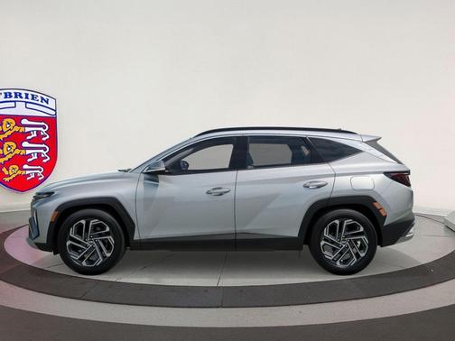 Shimmering Silver 2026 Hyundai TUCSON Hybrid Limited