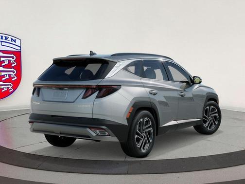 Shimmering Silver 2026 Hyundai TUCSON Hybrid Limited