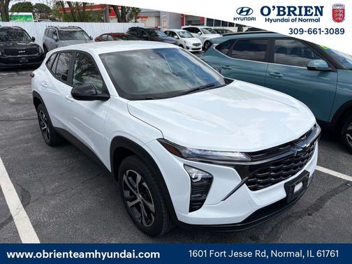 Summit White 2024 Chevrolet Trax FWD 1RS