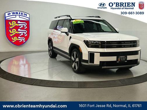 Serenity White 2025 Hyundai SANTA FE Limited