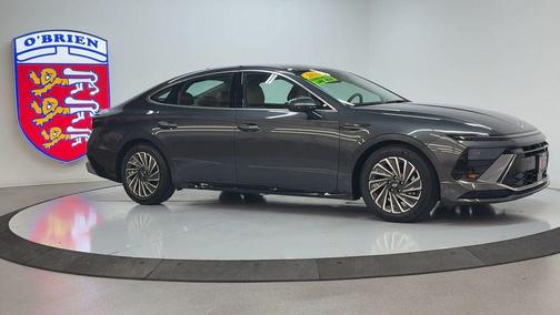 Portofino Gray 2025 Hyundai SONATA Hybrid Limited