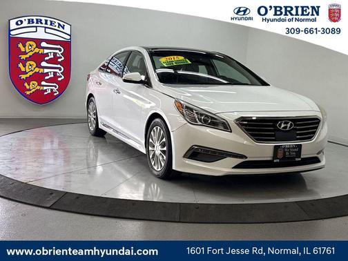 Quartz White Pearl 2015 Hyundai SONATA Limited