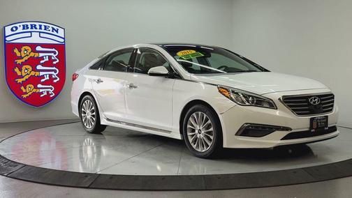 Quartz White Pearl 2015 Hyundai SONATA Limited