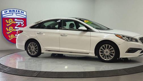 Quartz White Pearl 2015 Hyundai SONATA Limited