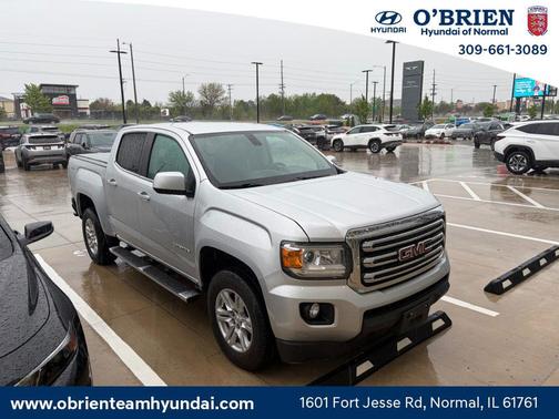 Quicksilver Metallic 2019 GMC Canyon SLE