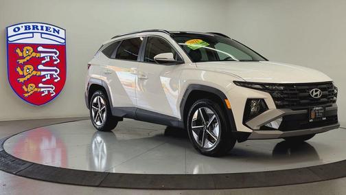 Creamy White Pearl 2025 Hyundai TUCSON Hybrid SEL Convenience