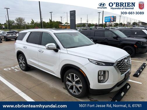 Hyper White 2020 Hyundai PALISADE SEL