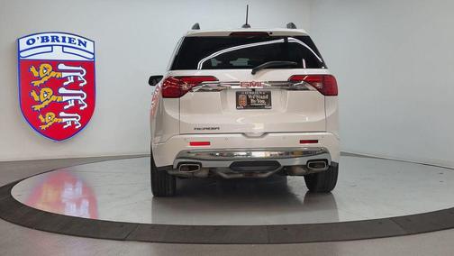 White Frost Tricoat 2017 GMC Acadia Denali