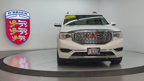 White Frost Tricoat 2017 GMC Acadia Denali