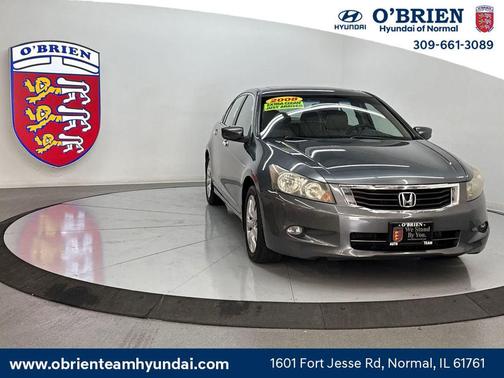 Alabaster Silver Metallic 2008 Honda Accord EX-L