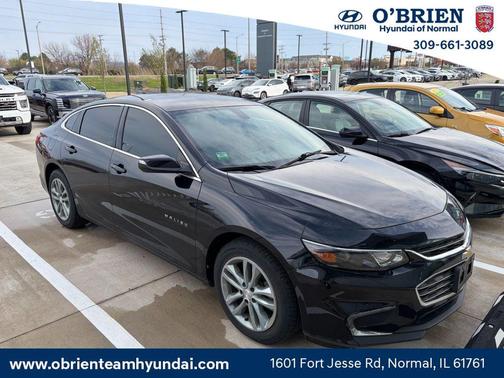 Mosaic Black Metallic 2018 Chevrolet Malibu LT