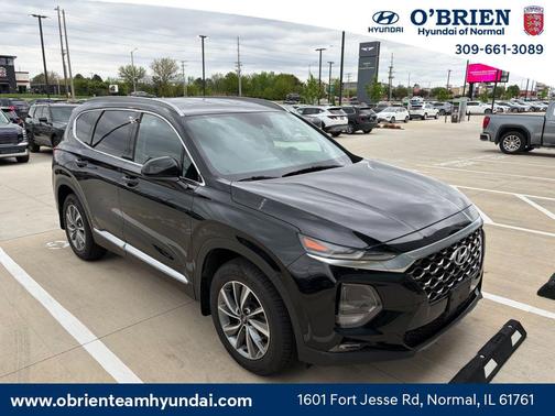 Twilight Black 2020 Hyundai SANTA FE SEL 2.4