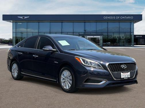 Astral Blue 2017 Hyundai SONATA Hybrid SE