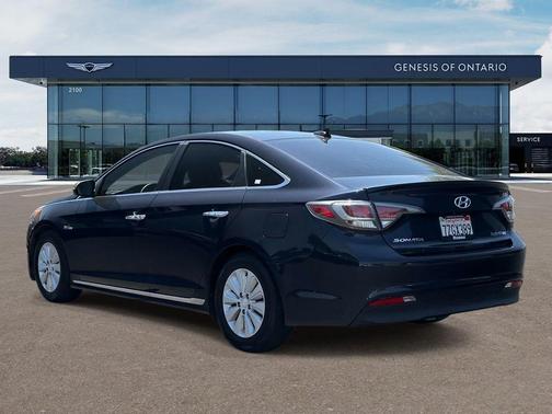 Astral Blue 2017 Hyundai SONATA Hybrid SE