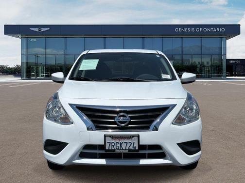 Cloud White 2016 Nissan Versa 1.6 S+