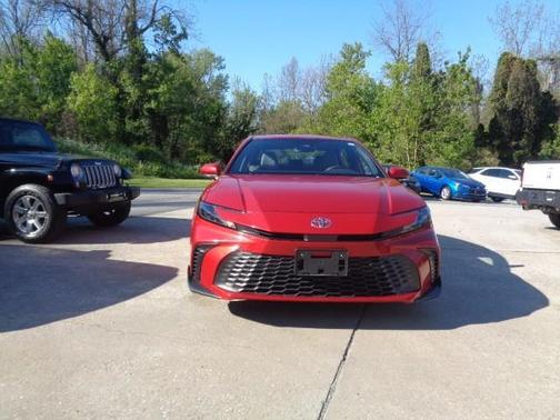 Supersonic Red 2025 Toyota Camry SE