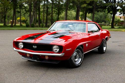 Red 1969 Chevrolet Camaro Base