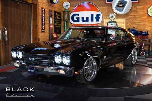Black 1970 Chevrolet Chevelle SS