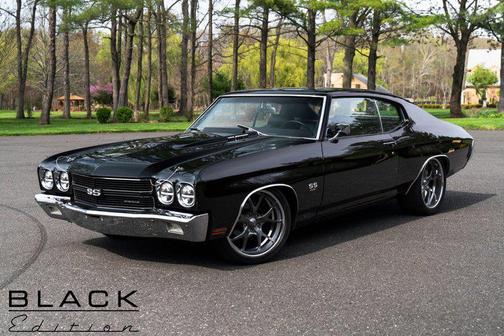 Black 1970 Chevrolet Chevelle SS
