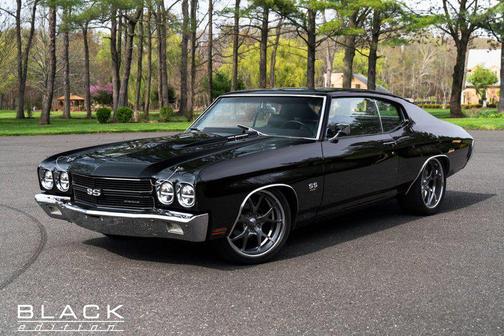 Black 1970 Chevrolet Chevelle SS