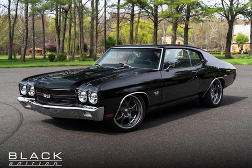 Black 1970 Chevrolet Chevelle SS