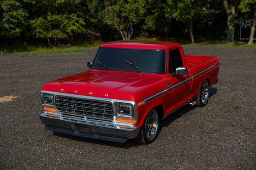 Red 1978 Ford F100 Base