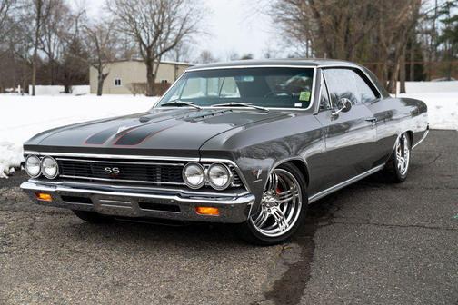 Gray 1966 Chevrolet Chevelle SS Coupe