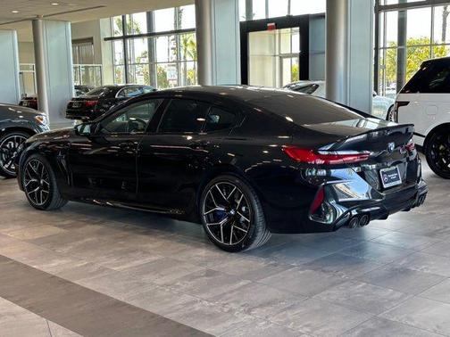 Black Sapphire Metallic 2022 BMW M8 Gran Coupe Competition