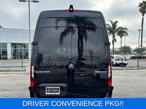 Obsidian Black Metallic 2025 Mercedes-Benz Sprinter 3500XD High Roof