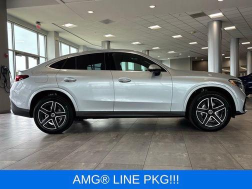 Cirrus Silver Metallic 2026 Mercedes-Benz GLC 300 4MATIC Coupe