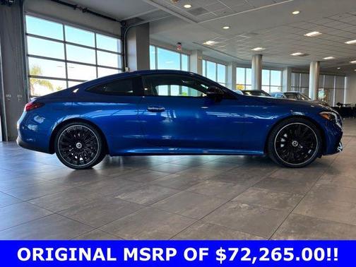 Starling Blue Metallic 2025 Mercedes-Benz CLE 450 4MATIC