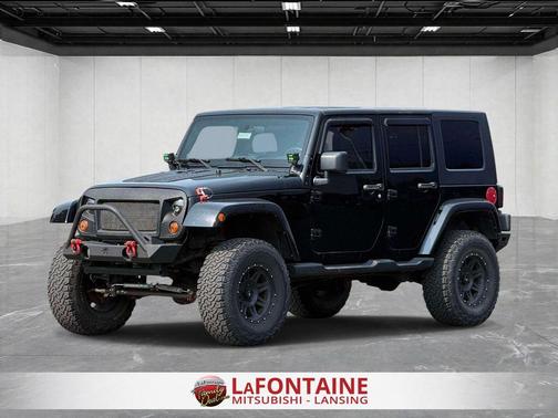 Black Clearcoat 2010 Jeep Wrangler Unlimited Sahara