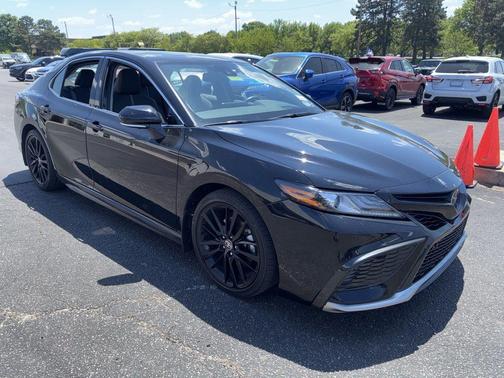 Midnight Black Metallic 2023 Toyota Camry XSE