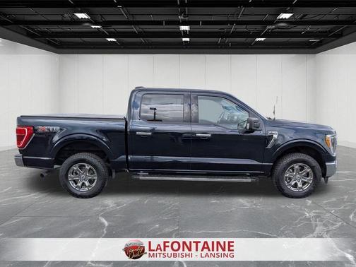 Blue 2022 Ford F-150 XLT