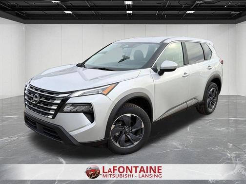 Brilliant Silver Metallic 2025 Nissan Rogue SV