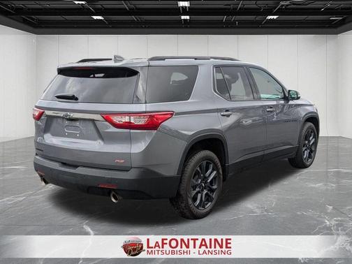 Steel Metallic 2021 Chevrolet Traverse RS